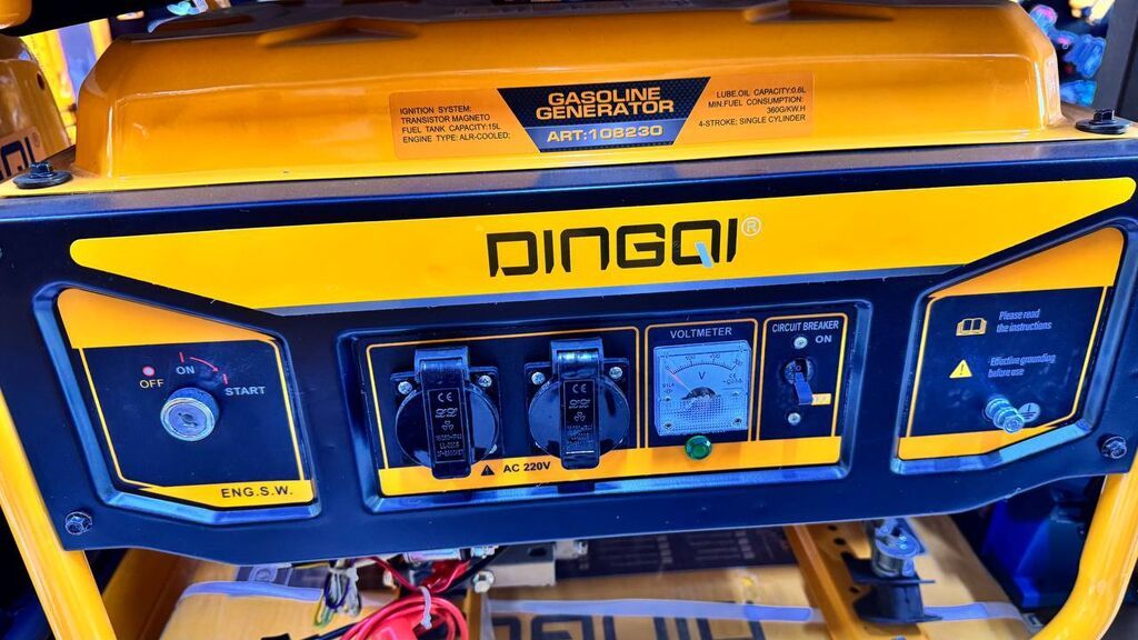 Бензиновый генератор DINGQI (ART: 108230) - Тип: бензиновый: фото 2