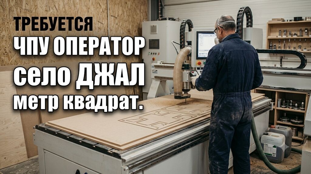 Требуется Мебельщик: Станочник-распиловщик, 1-2 года опыта