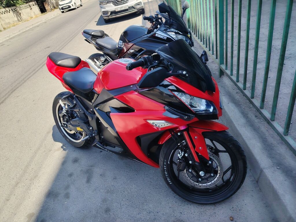 Спортбайк Kawasaki, 125 куб. см, Электро, Взрослый, Б/у: фото 2