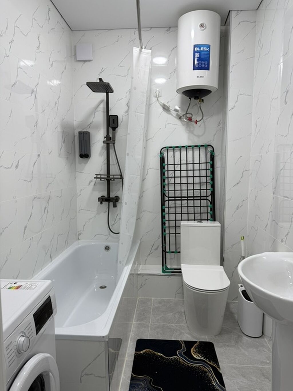 Студия, 44 м², Фрунзе мкр., Элитка, 13 этаж, Дизайнерский ремонт: фото 5
