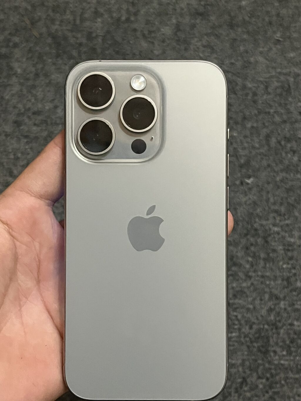 IPhone 15 Pro, Б/у, 256 ГБ, Natural Titanium, 80 %: фото 5