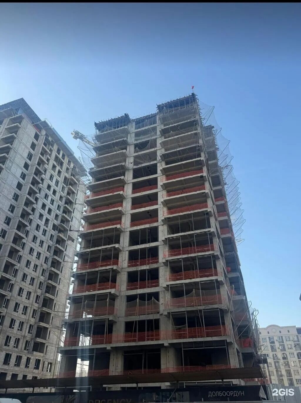 2 комнаты, 52 м², Асанбай мкр Элитка, 10 этаж, ПСО (под самоотделку): фото 5