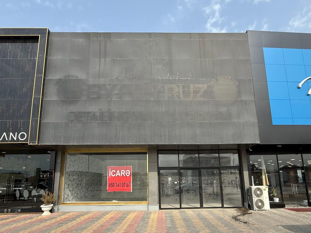 MAGAZA İCARƏYƏ VERİLİR! Biznes fəaliyyəti üçün əlverişli və rahat