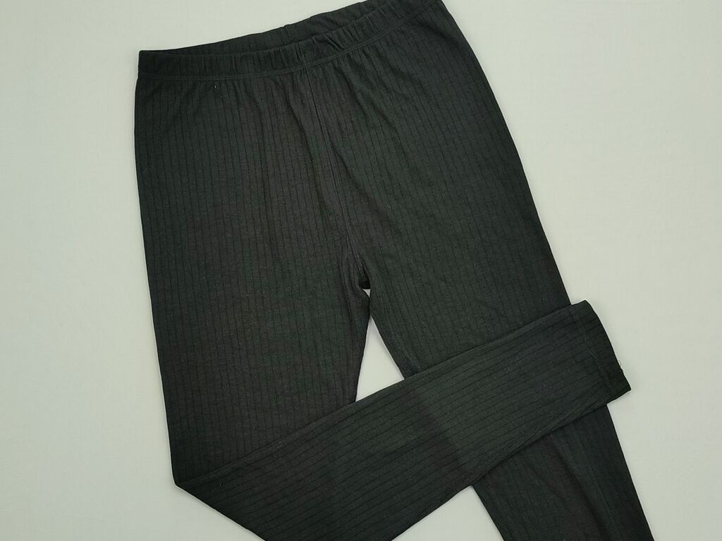 Spodnie: Spodnie S (EU 36), stan - Idealny, wzór - Linia, kolor - Czarny — 1