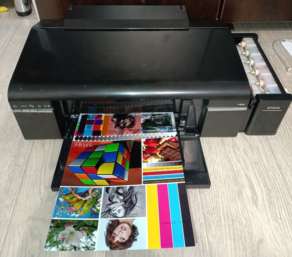 Epson L805 6 цветов Wi-Fi печать с телефона Напечатано 14000страниц: фото 3