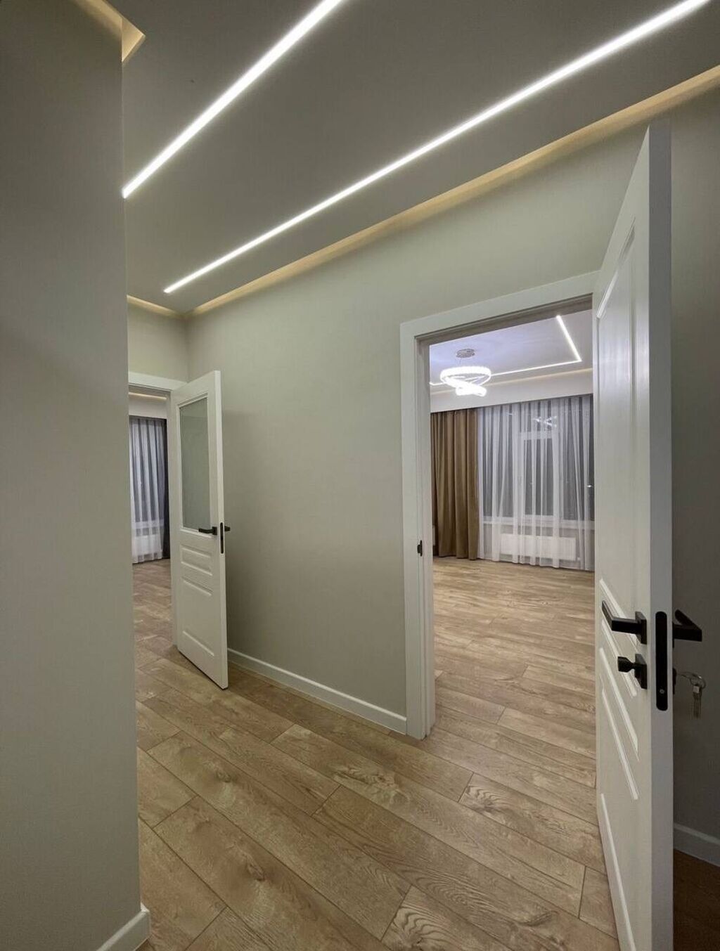 2 комнаты, 70 м², Кок-Жар мкр Элитка, 12 этаж, Дизайнерский ремонт: фото 4