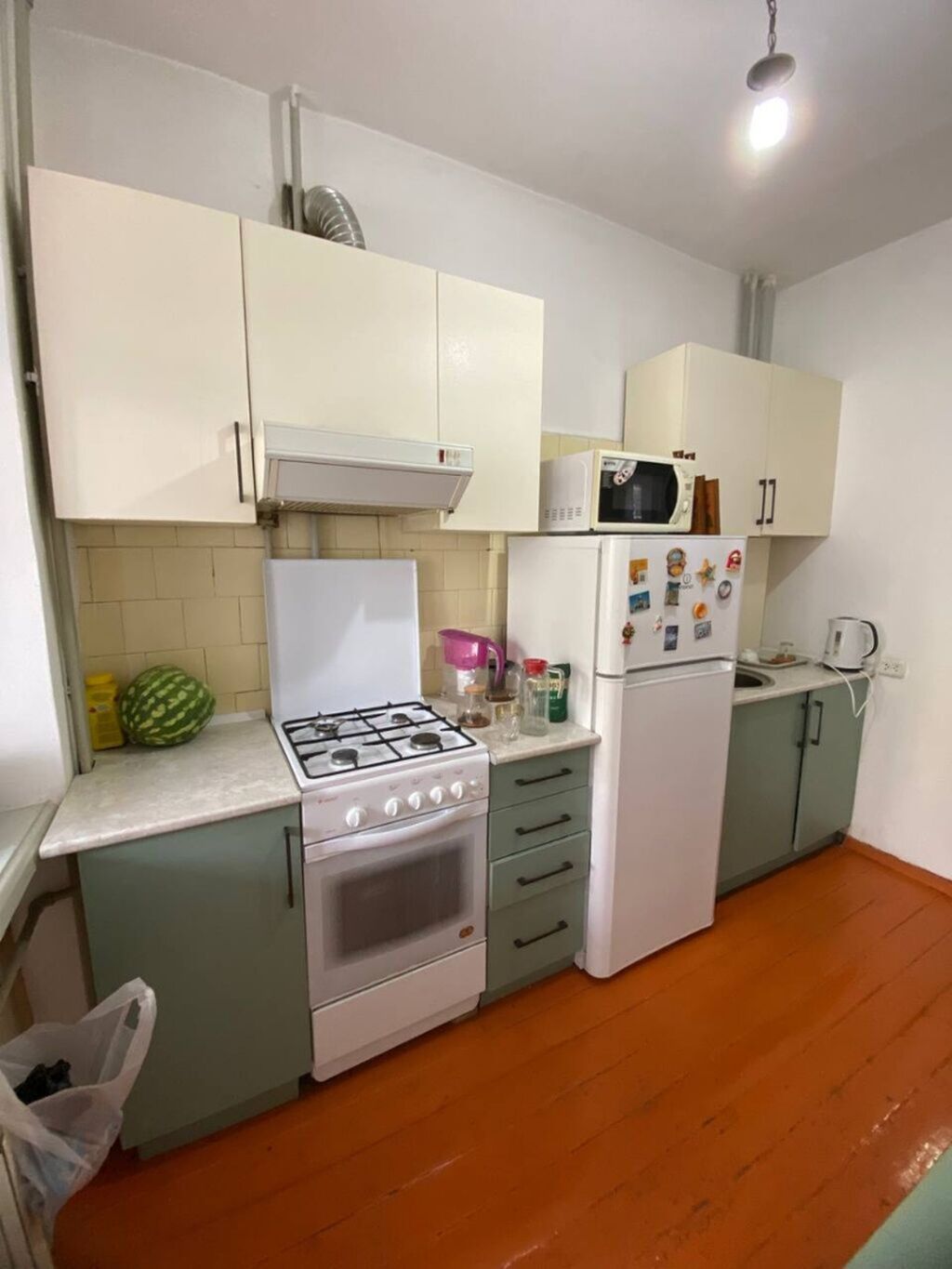 3 комнаты, 62 м², ул. Алматинка / Салиева Индивидуалка, 2 этаж, Косметический ремонт: фото 7
