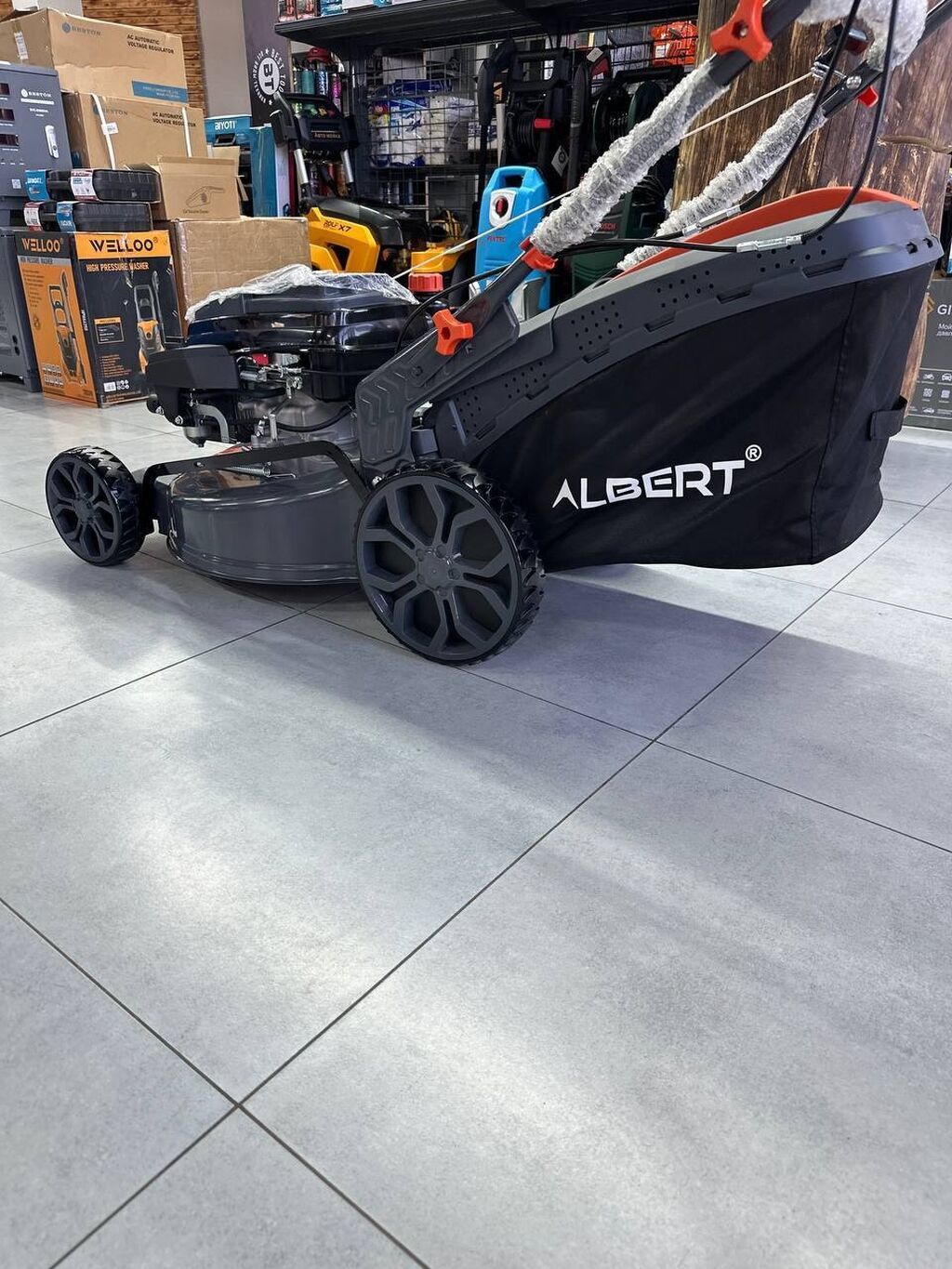 Газонокосилка DMAX, RODEX бензиновая Турецкая фирма Мощность: фото 6