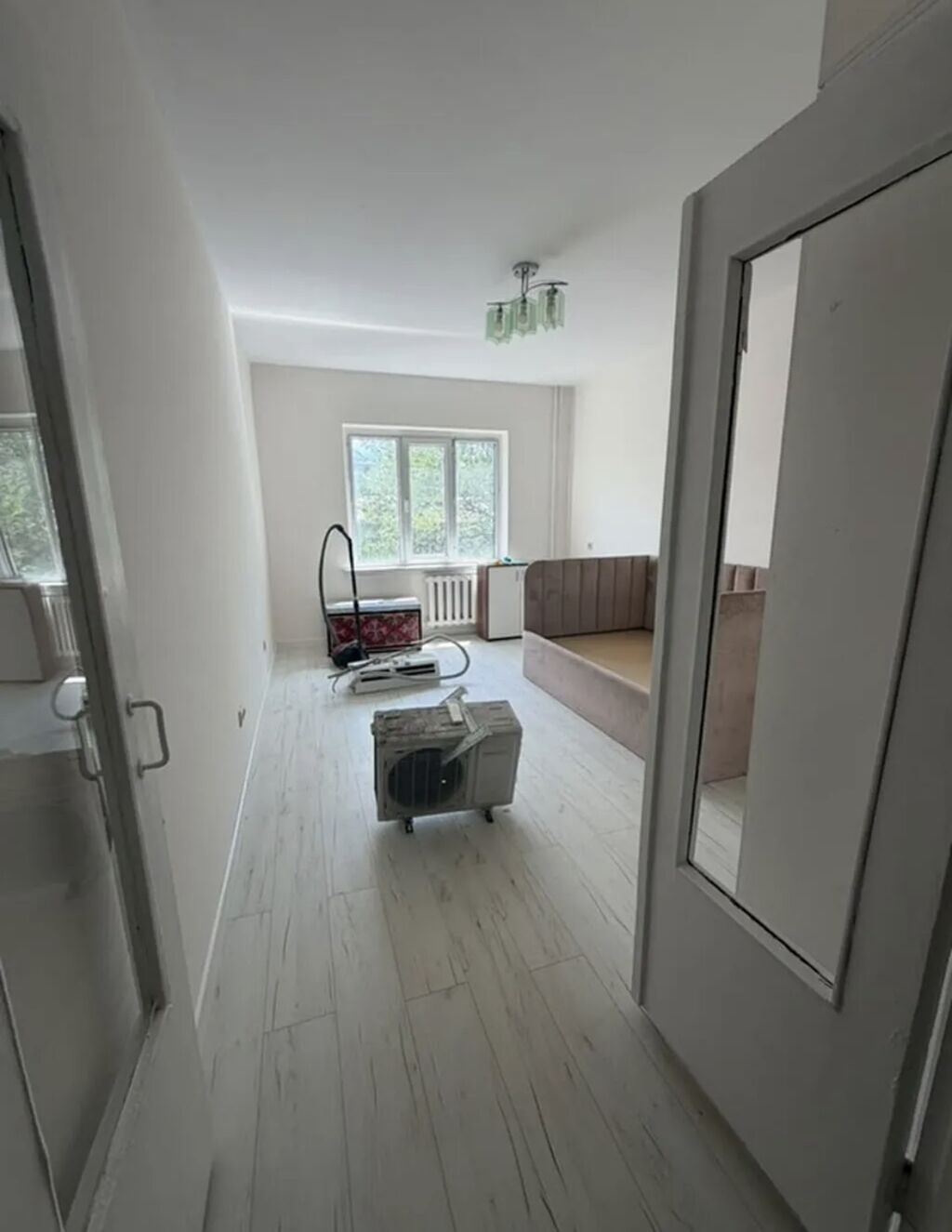 2 комнаты, 48 м², Дордой Плаза ТРЦ 105 серия, 3 этаж, Косметический ремонт: фото 2