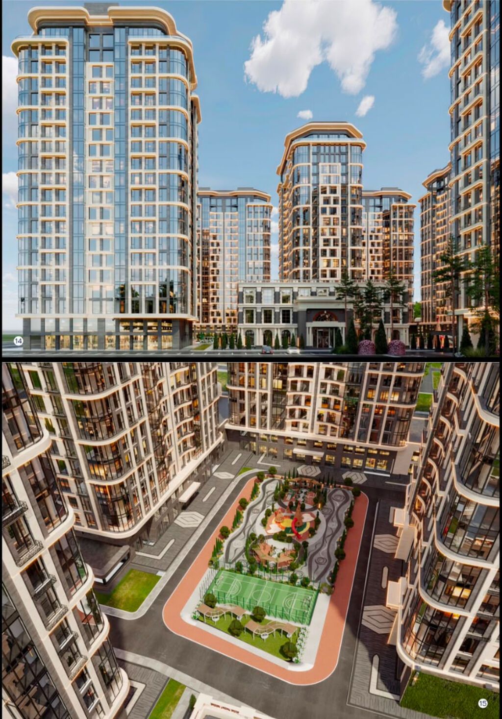 2 комнаты, 95 м², ул. Чынгыз Айтматова Элитка, 10 этаж: фото 2
