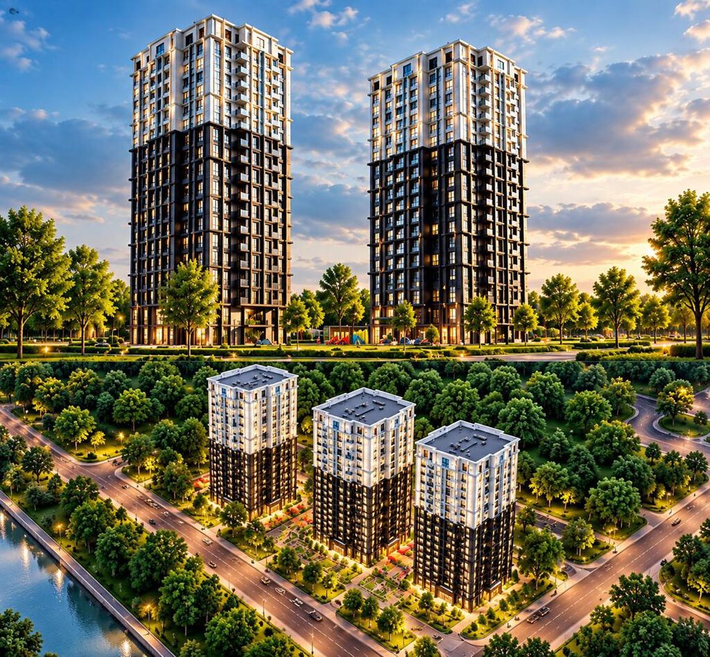 2 комнаты, 82 м², Южная Магистраль Элитка, 14 этаж, ПСО (под самоотделку): фото 3