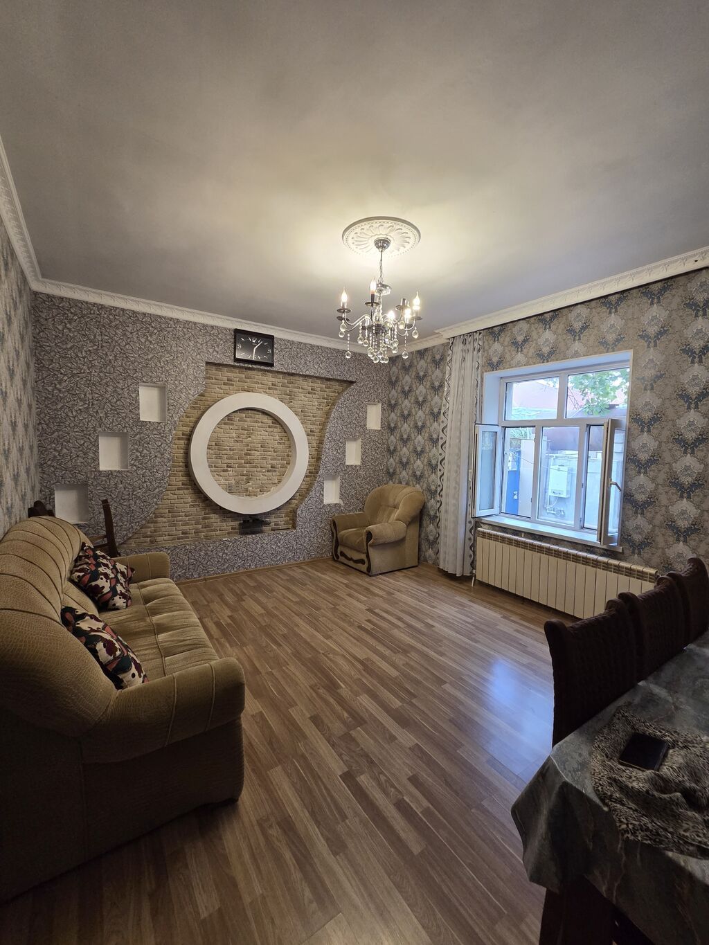 4 otaqlı, 85 kv. m, Yeni təmirli