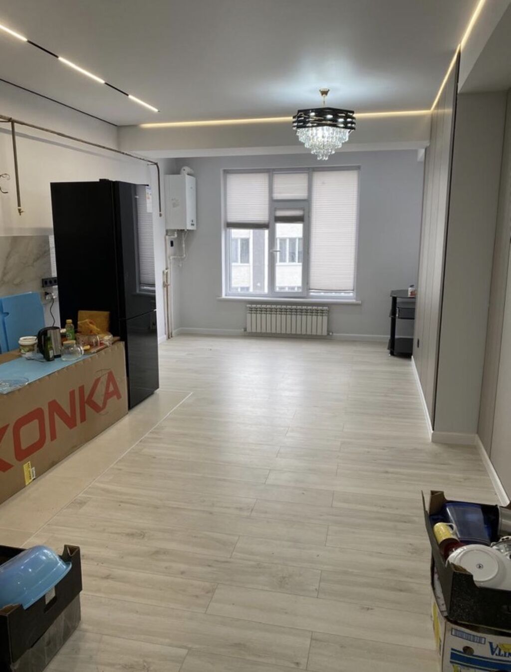 Продаю 1 комнатную квартиру в жк Ала -Тоо. 53 м2 на 9 этаже .срочная: фото 1