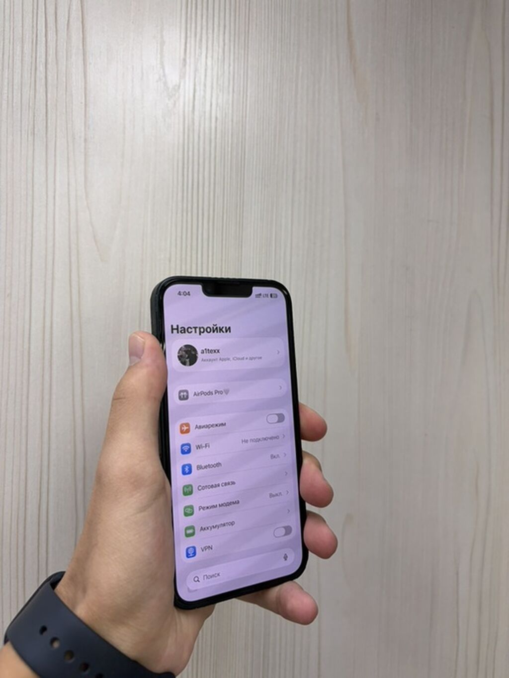 IPhone 14, Б/у, 128 ГБ, Midnight, Защитное стекло, Чехол, В рассрочку, 85 %: фото 2