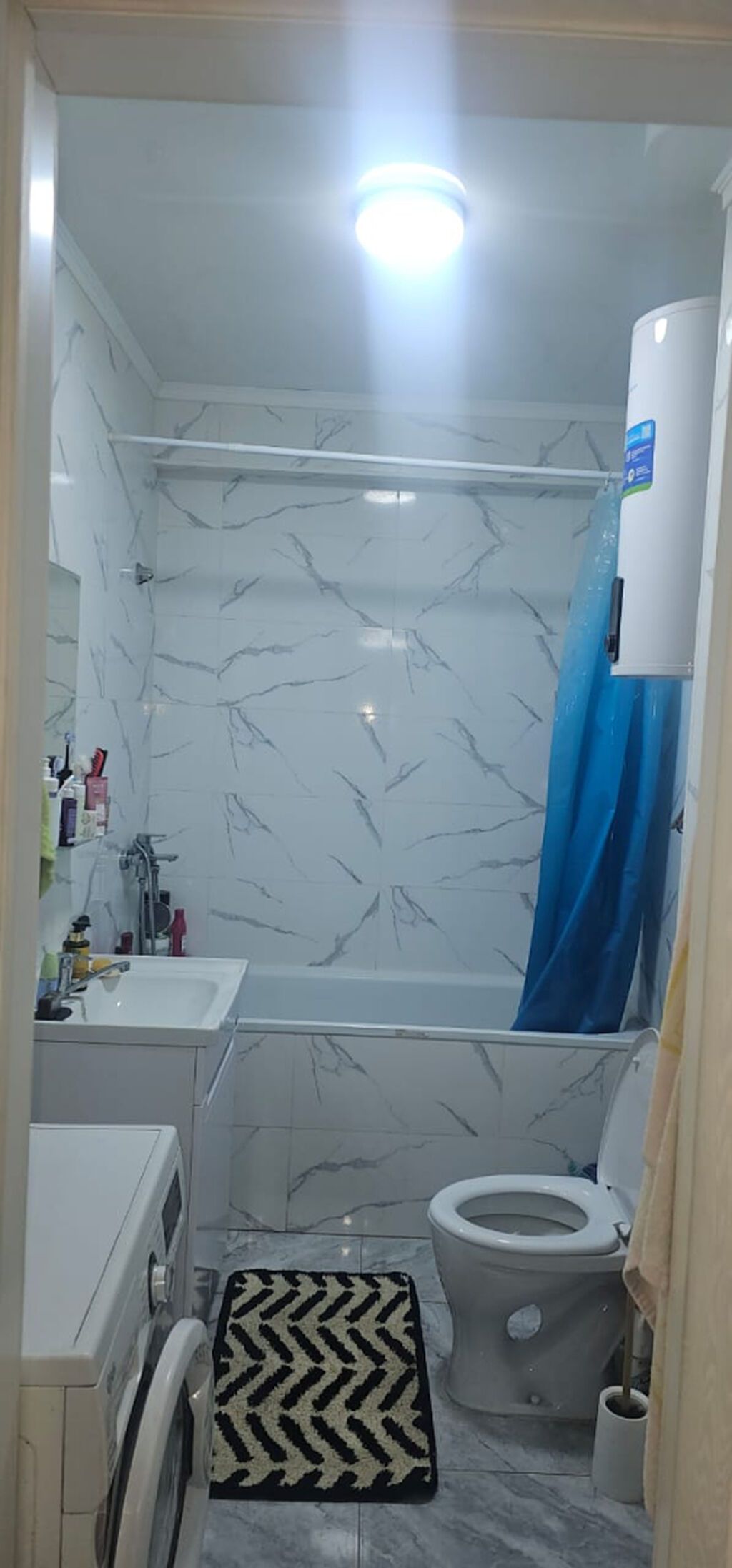 1 комната, 33 м², Аламедин-1 мкр Элитка, 9 этаж, Свежий ремонт: фото 8