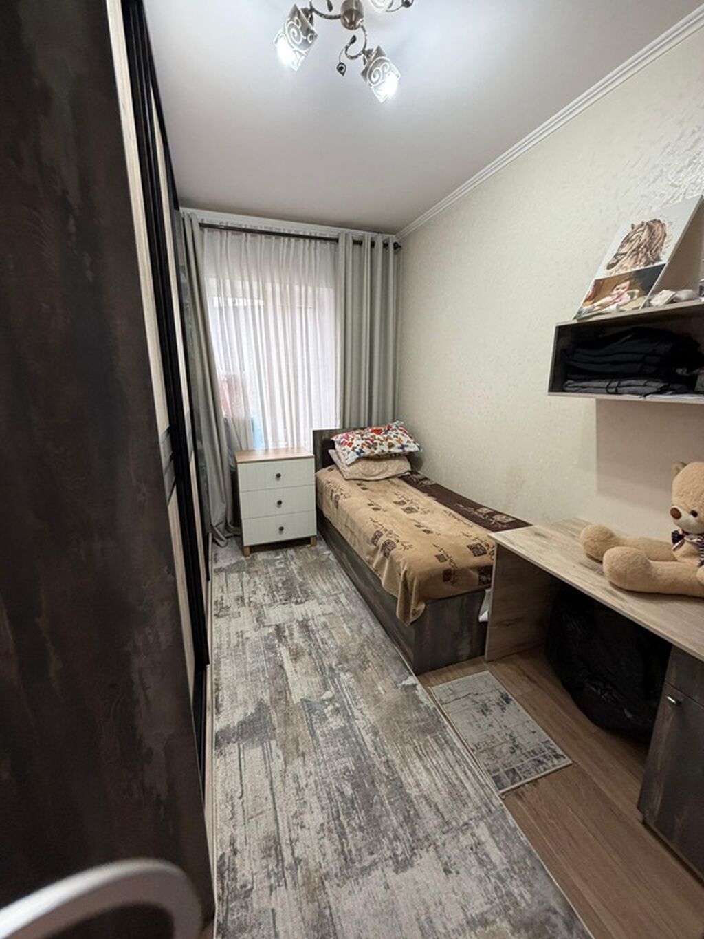 3 комнаты, 73 м², 105 серия, 2 этаж, Евроремонт: фото 6