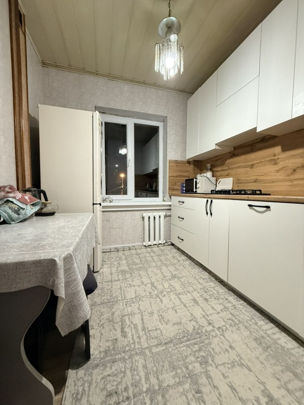 3 комнаты, 62 м², Аламедин-1 мкр 105 серия, 3 этаж, Свежий ремонт: фото 4