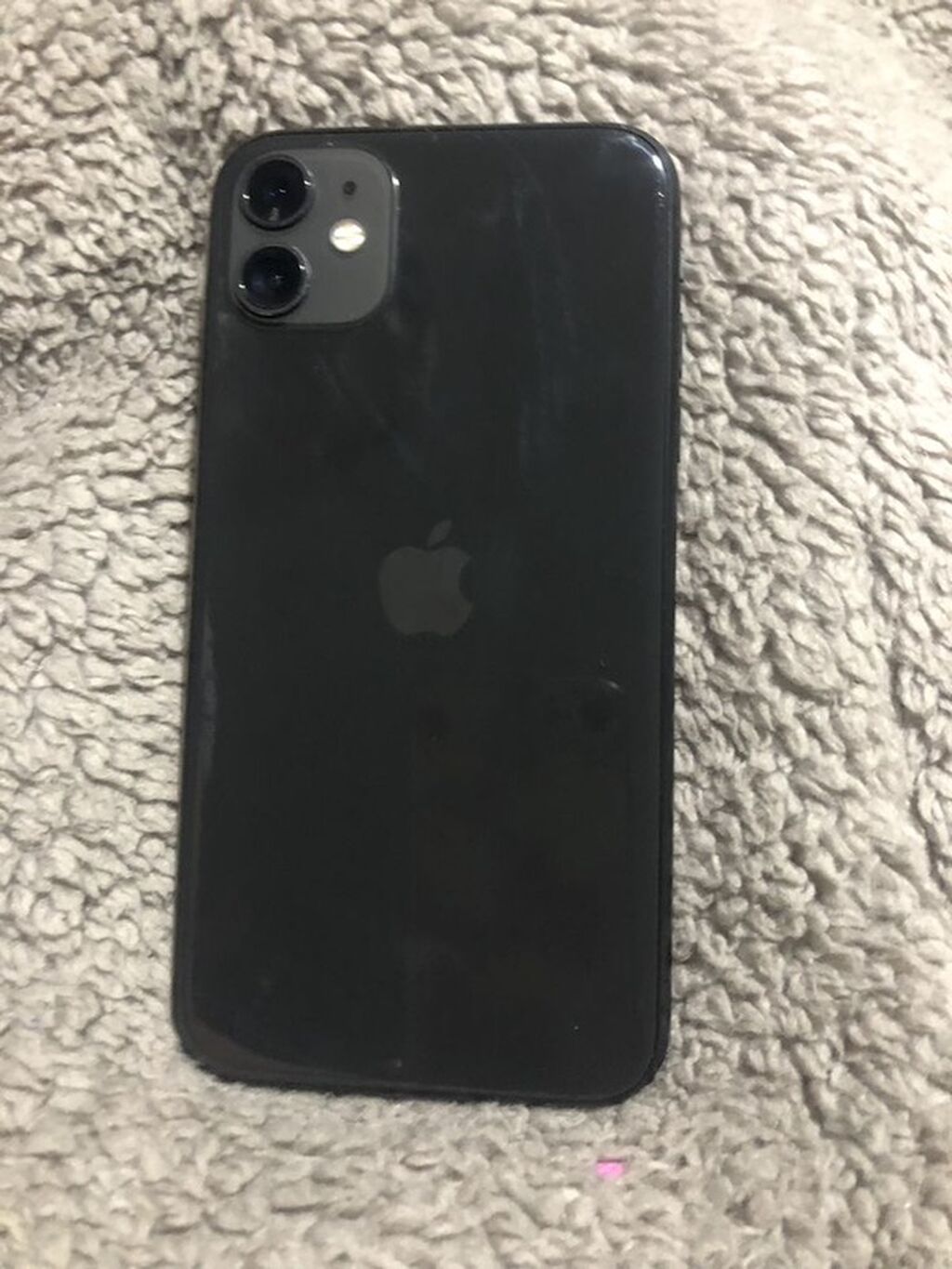 IPhone 11, Б/у, 128 ГБ, Черный, 100 %: фото 1
