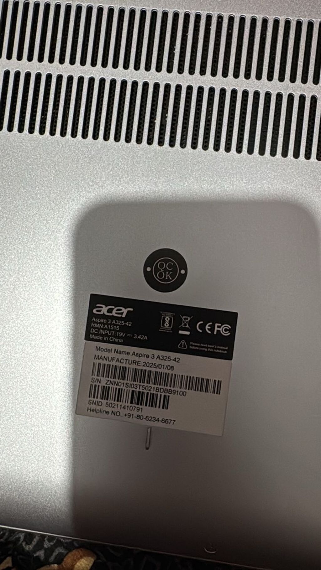 Acer Aspire 3 (A315-47) - Экран 15.6", IPS, Full HD 1920×1080, тонкие: фото 6