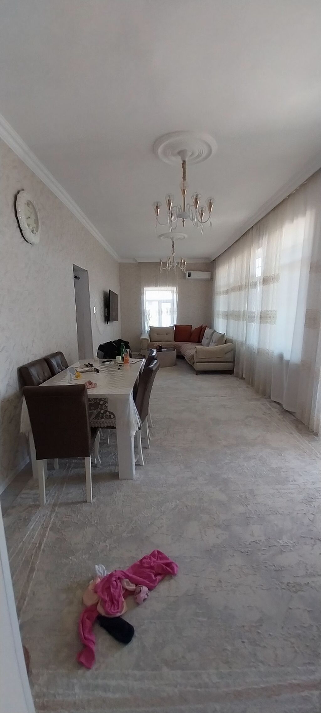 Buzovna 3 otaqlı, 95 kv. m, Kredit yoxdur, Orta təmir