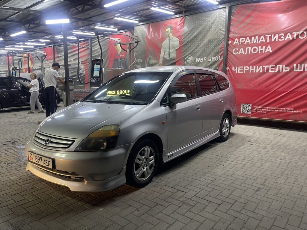 Honda Stream: 2002 г., 2 л, Автомат, Бензин, Минивэн: фото 1
