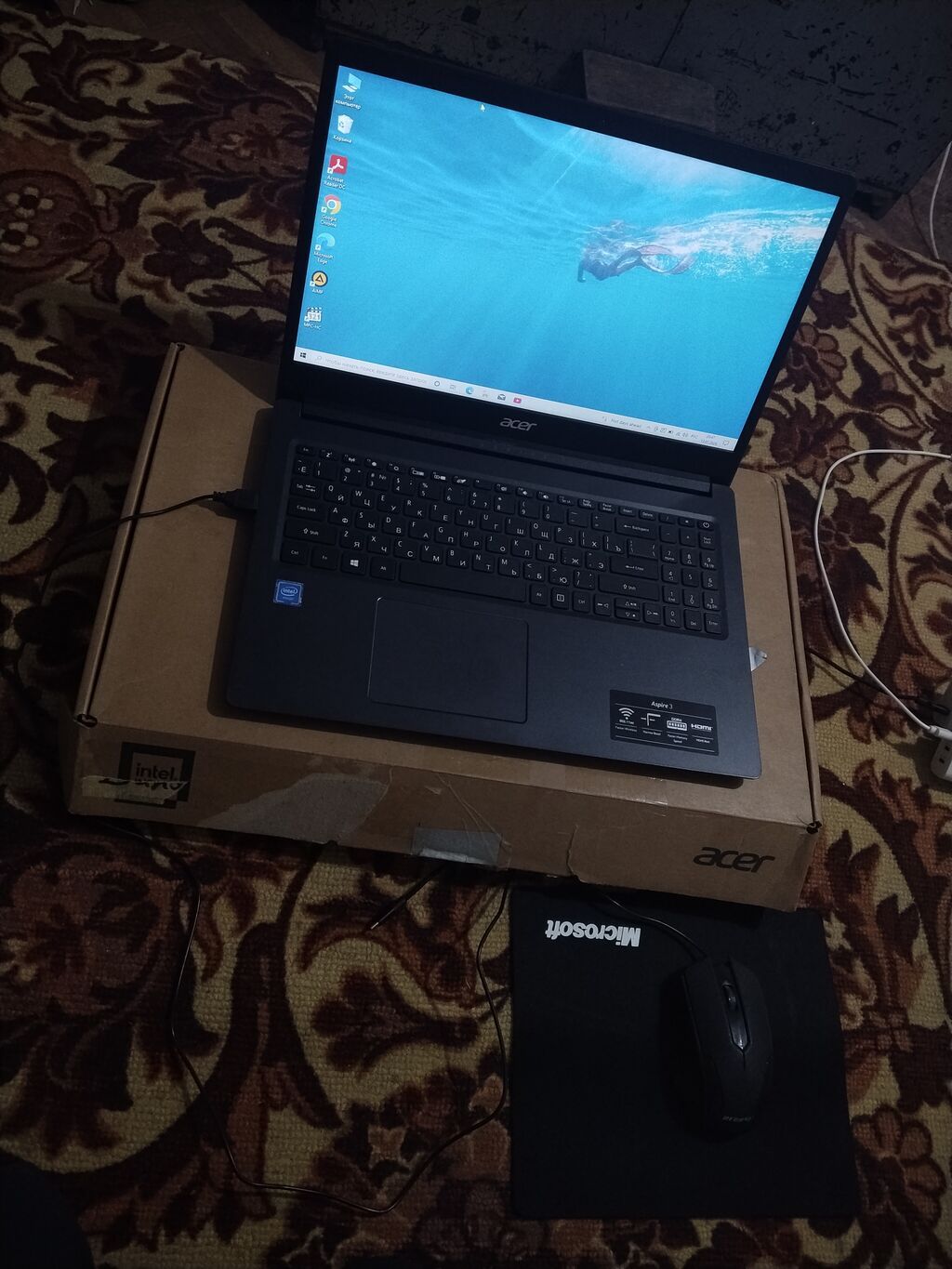 Acer Aspire 3 (серия A315) - Экран 15.6" с тонкими рамками, матовое: фото 5