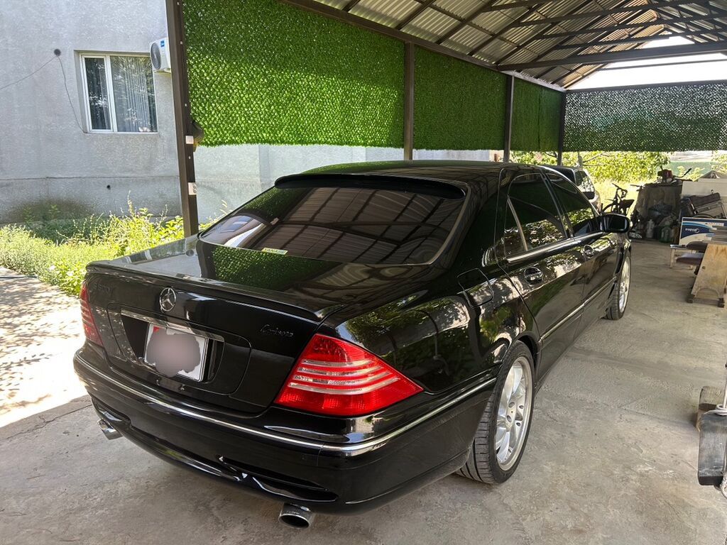 Mercedes-Benz S-Class: 2002 г., 5 л, Автомат, Бензин, Седан: фото 5