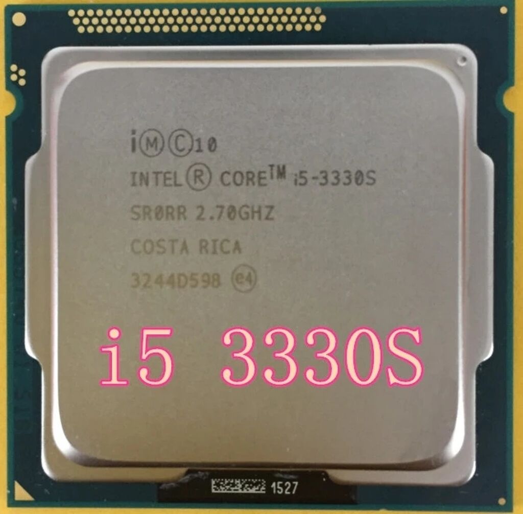 Процессор i5 3330s, 4ядра, 1155 сокет,: 2000 KGS Процессоры | Бишкек ...