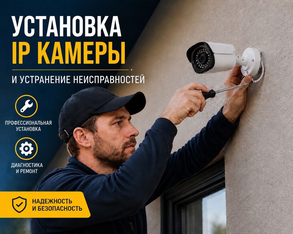 Установка и обслуживание систем видеонаблюдения Предлагаем
