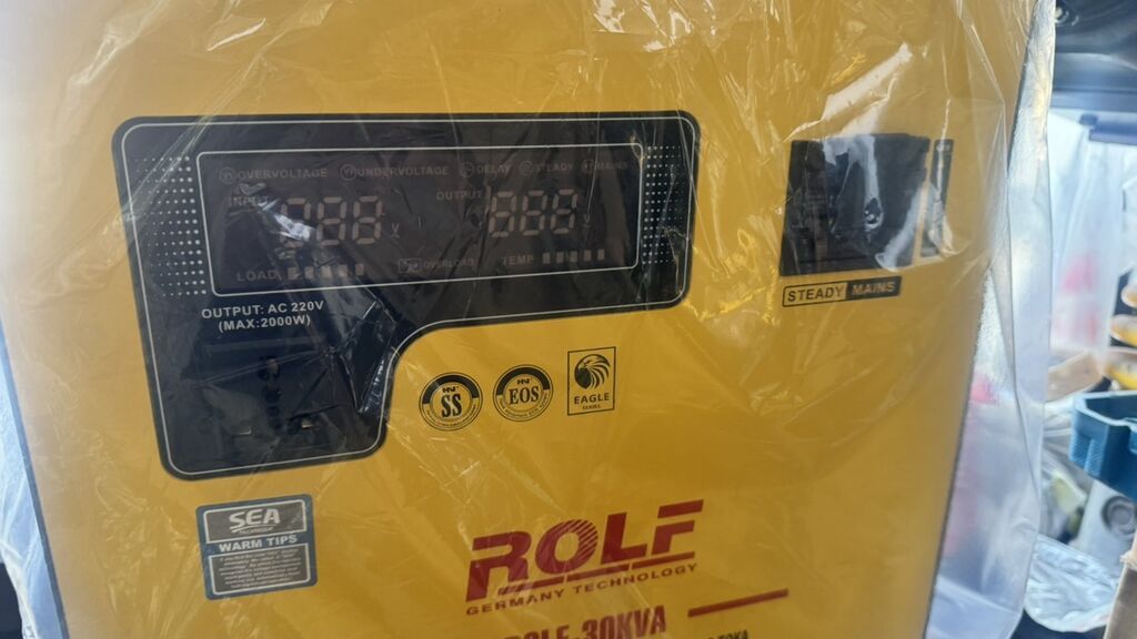 Стабилизатор напряжения переменного тока ROLF ROLF-30KVA - Мощность: фото 2