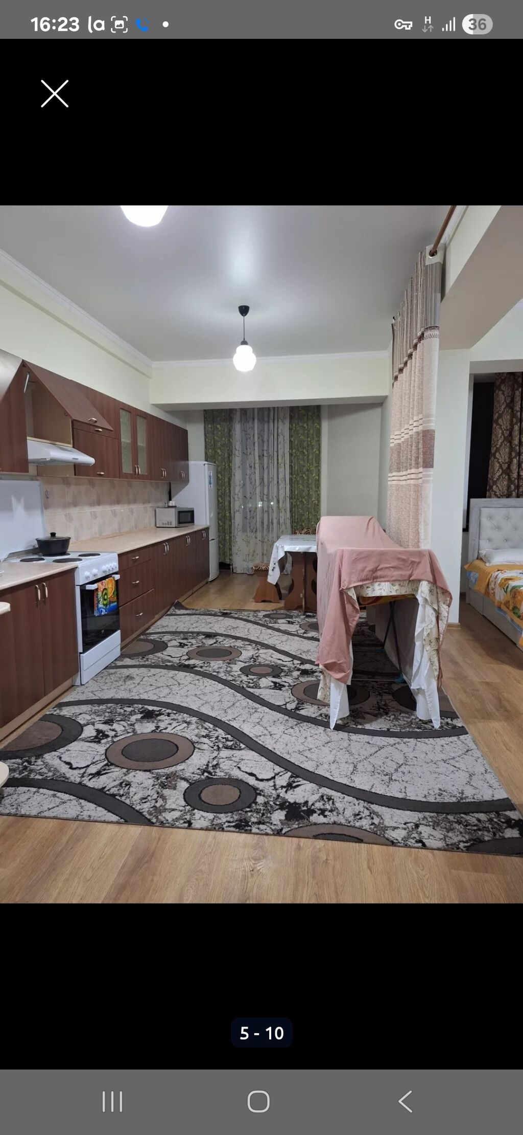 Студия, Люкс, элитка, Асанбай мкр, Круглосуточное заселение: фото 5