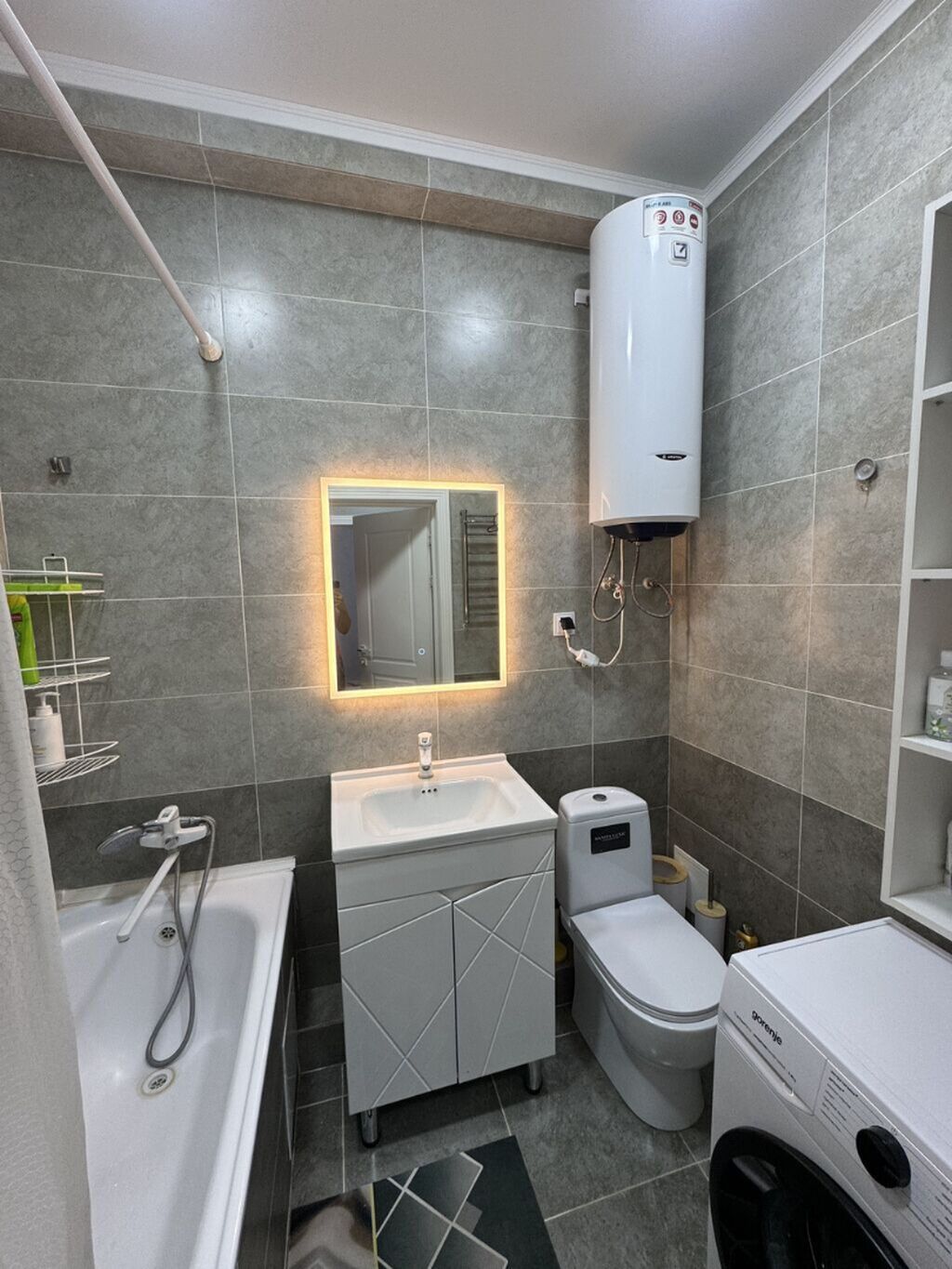 1 комната, 34 м², Средний Джал Элитка, 7 этаж, Евроремонт: фото 4