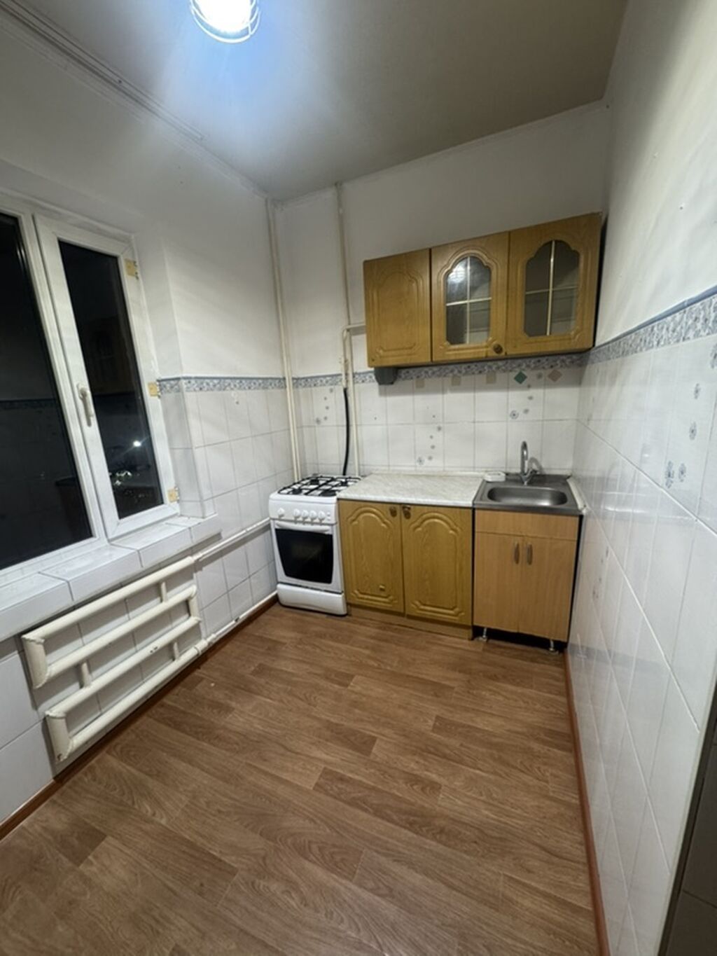 1 комната, 34 м², Аламедин-1 мкр 105 серия, 3 этаж, Старый ремонт: фото 3