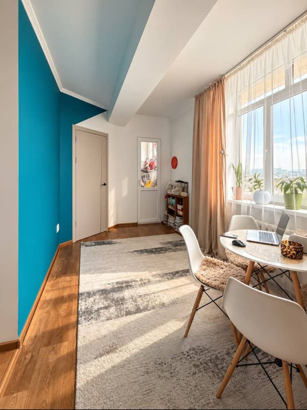 1 комната, 32 м², Учкун мкр Индивидуалка, 9 этаж, Дизайнерский ремонт: фото 3