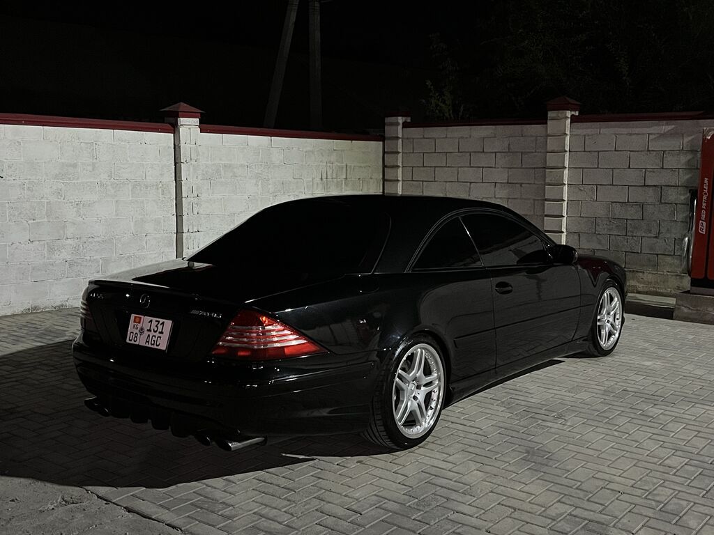 Mercedes-Benz CL- Class AMG: 2003 г., 5.5 л, Автомат, Бензин, Купе: фото 7