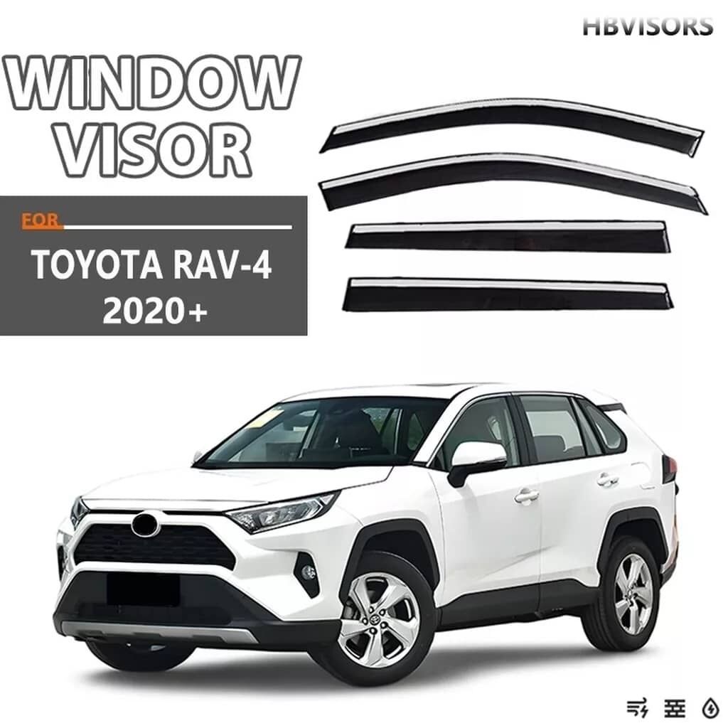 Ветровики на окна Toyota, 2020 г., Новый, Самовывоз, Бесплатная доставка, Платная доставка — фото 1