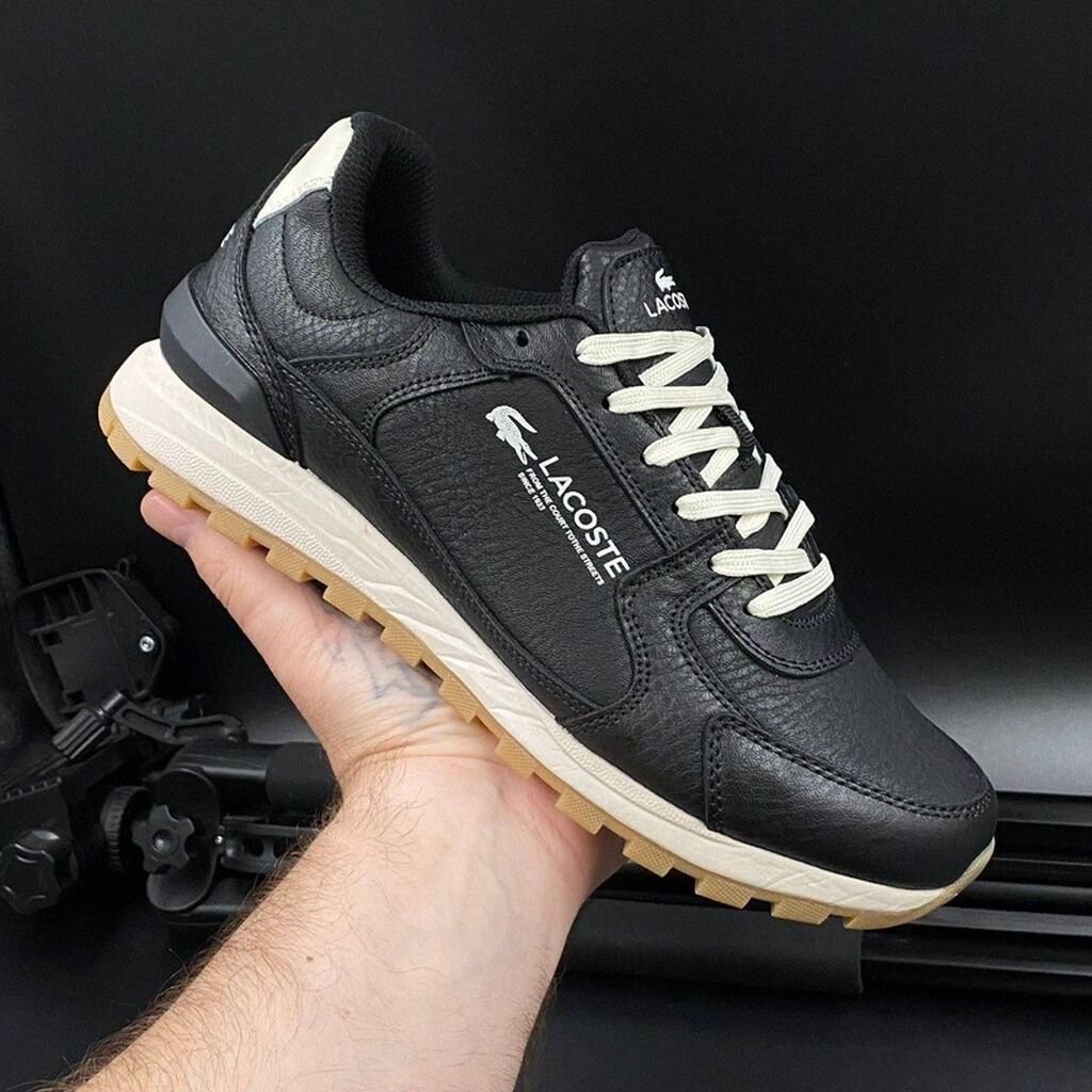 Мужские кроссовки, 40, 41, 42, Lacoste, Новый, цвет - Черный: фото 2