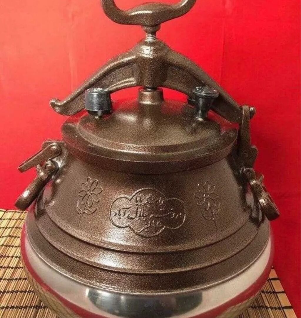 Казан‑скороварка (чугун + алюминий), восточный «тандырный» котёл с: фото 4