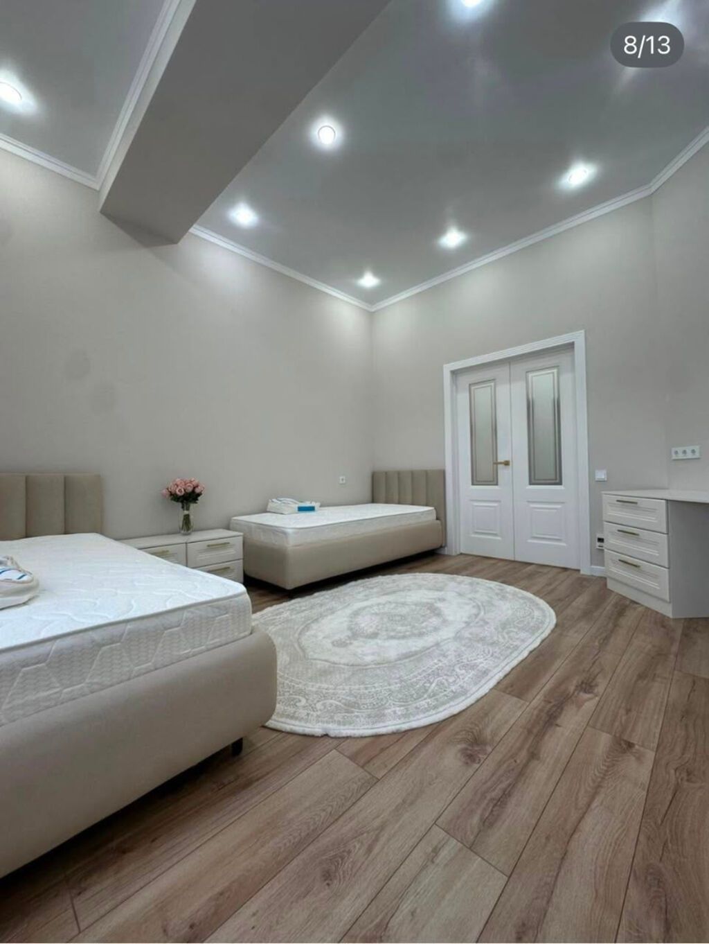 2 комнаты, 60 м², Тунгуч мкр Элитка, 3 этаж, Дизайнерский ремонт: фото 6