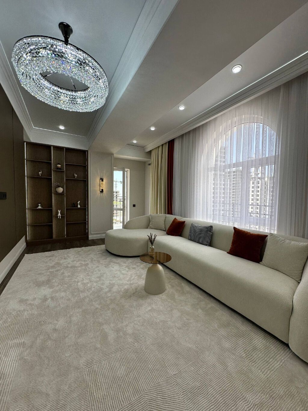 3 комнаты, 94 м², Асанбай мкр Элитка, 12 этаж, Дизайнерский ремонт