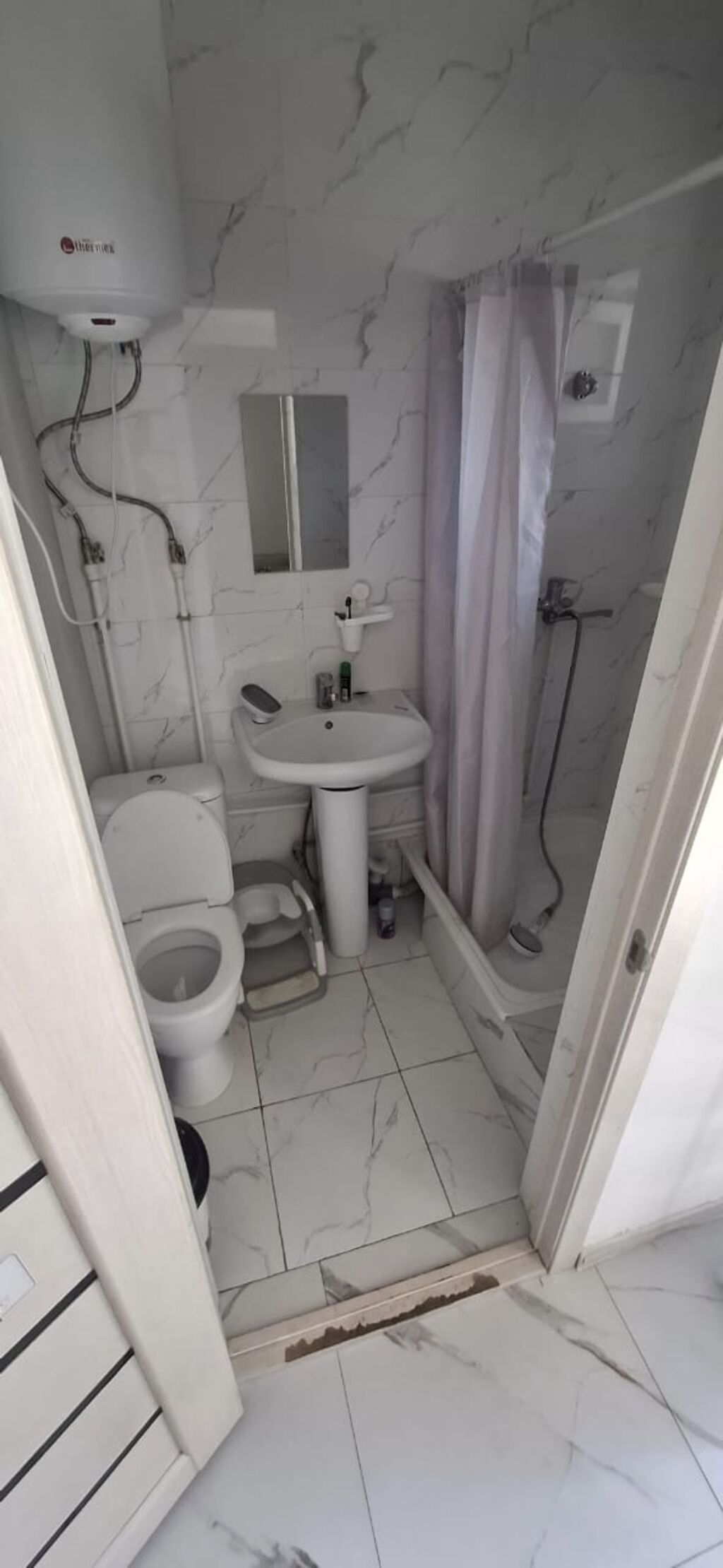 Студия, Аламединский рынок / базар Собственник, Без подселения, С мебелью полностью: фото 2