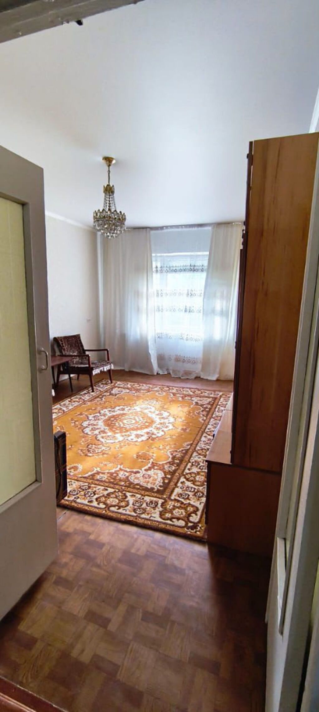 2 комнаты, 44 м², Асанбай мкр 105 серия, 4 этаж, Старый ремонт: фото 4