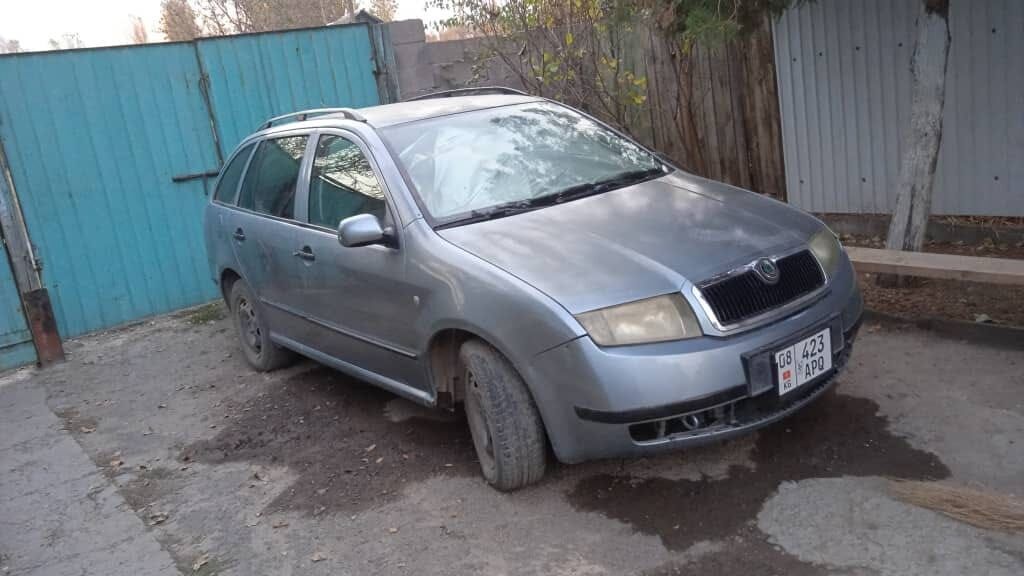 Skoda Fabia: 2002 г., 1.4 л, Автомат, Бензин, Универсал: фото 2