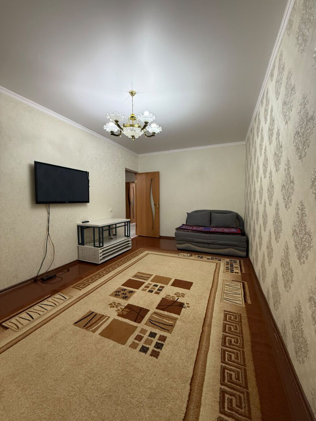 2 комнаты, 49 м², Аламедин-1 мкр Индивидуалка, 5 этаж, Свежий ремонт: фото 2