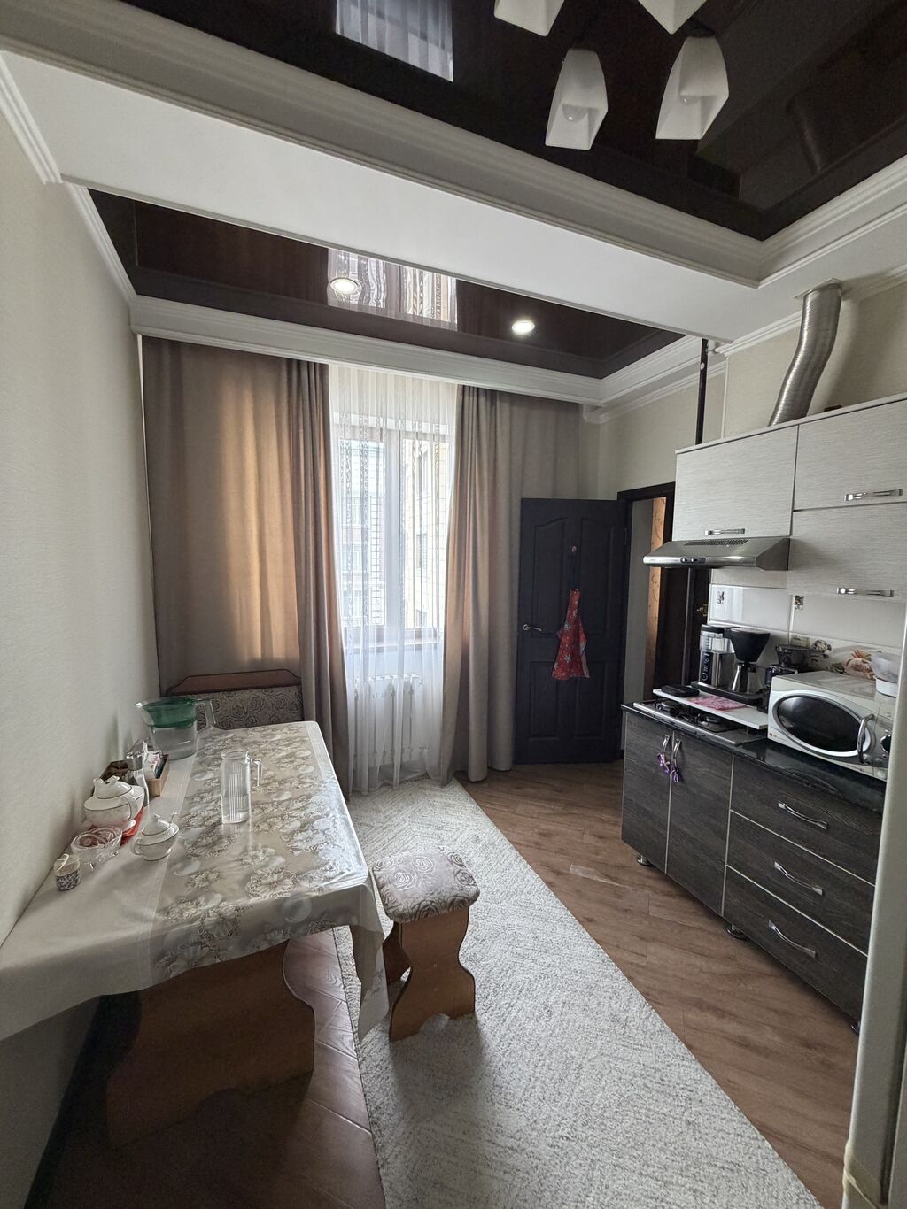 2 комнаты, 67 м², Душанбинка 8 этаж, Евроремонт: фото 8