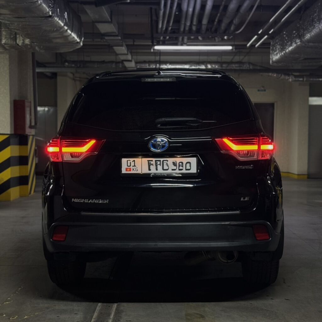 Toyota Highlander: 2019 г., 3.5 л, Автомат, Гибрид, Кроссовер: фото 6