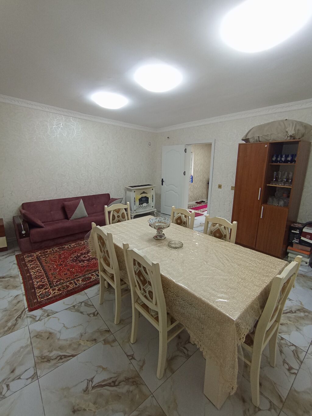 2 otaqlı, 50 kv. m, Kredit yoxdur, Yeni təmirli