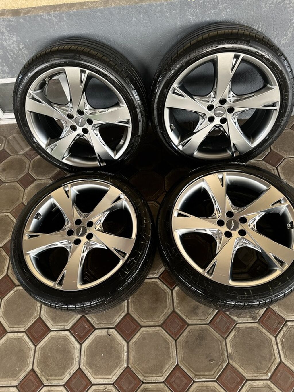 Genesis R22 с шинами Michelin — комплект 4 колеса Продаётся комплект: фото 4