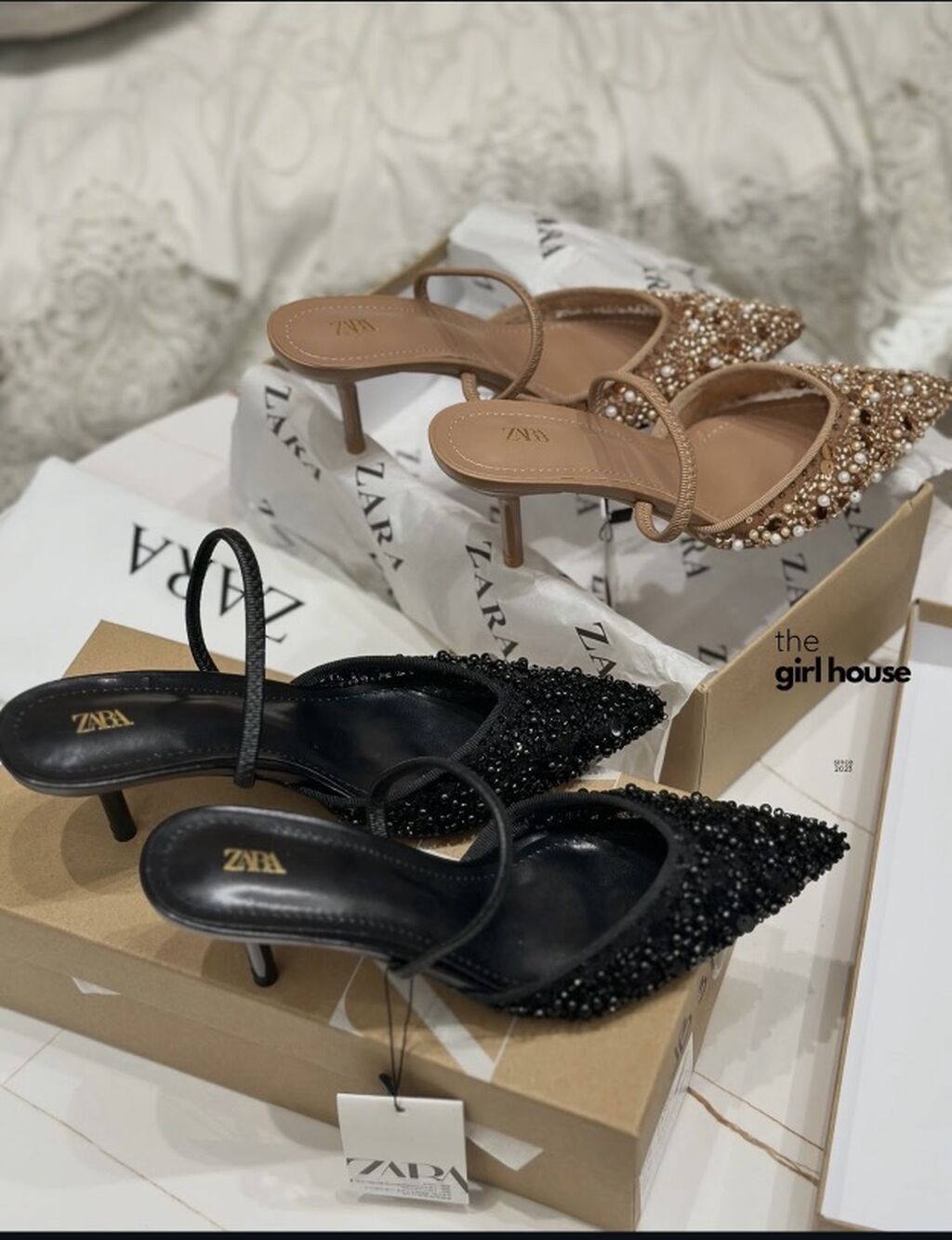 Туфли, 38, Zara, Новый, цвет - Черный, Самовывоз, Платная доставка: фото 2