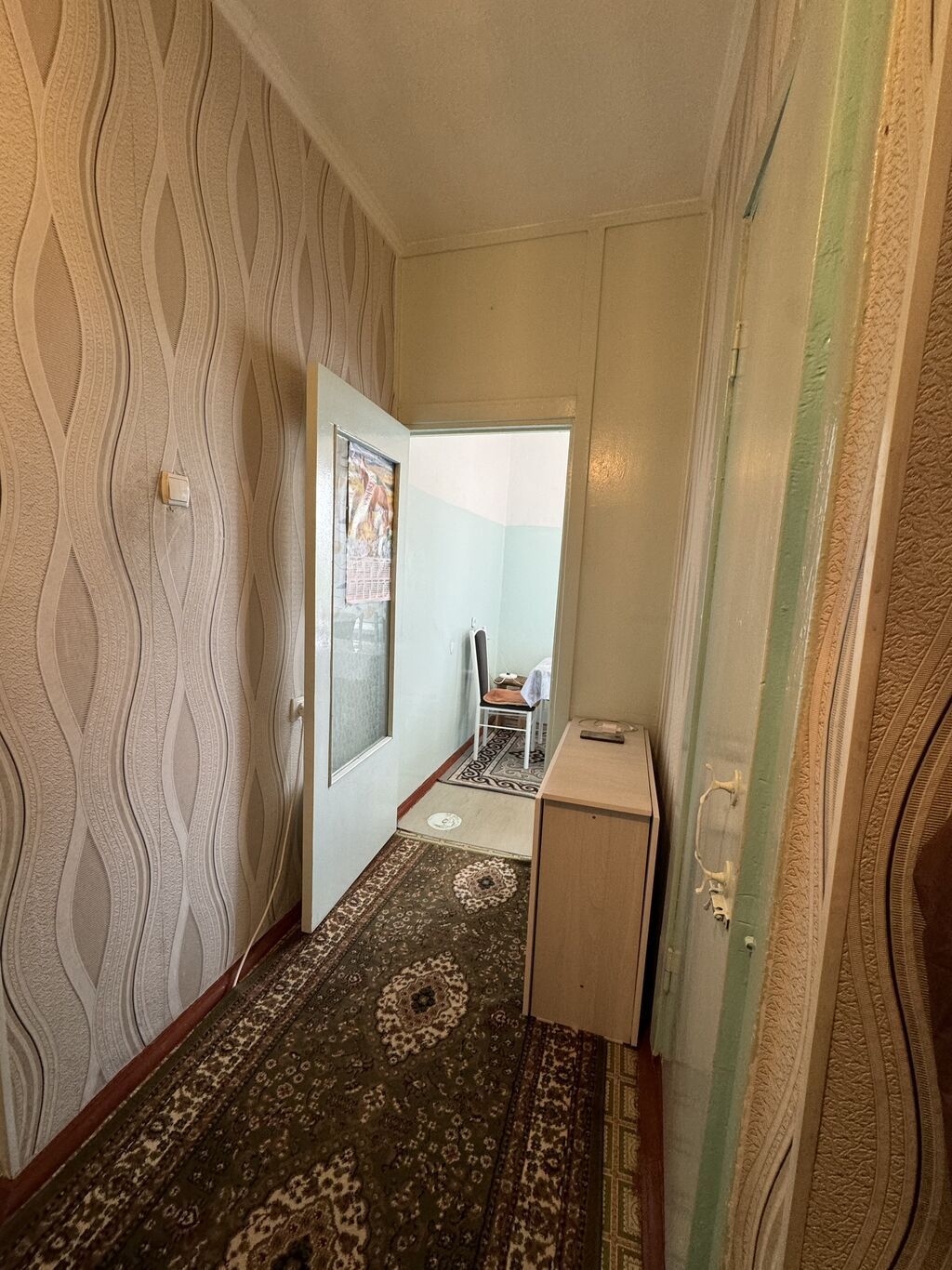 1 комната, 34 м², Тунгуч мкр 105 серия, 8 этаж, Косметический ремонт: фото 4